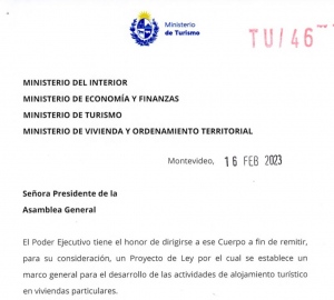 El ingreso al Parlamento de la Ley de Vivienda Tur&iacute;stica, calma la crispaci&oacute;n del empresariado hotelero en Uruguay