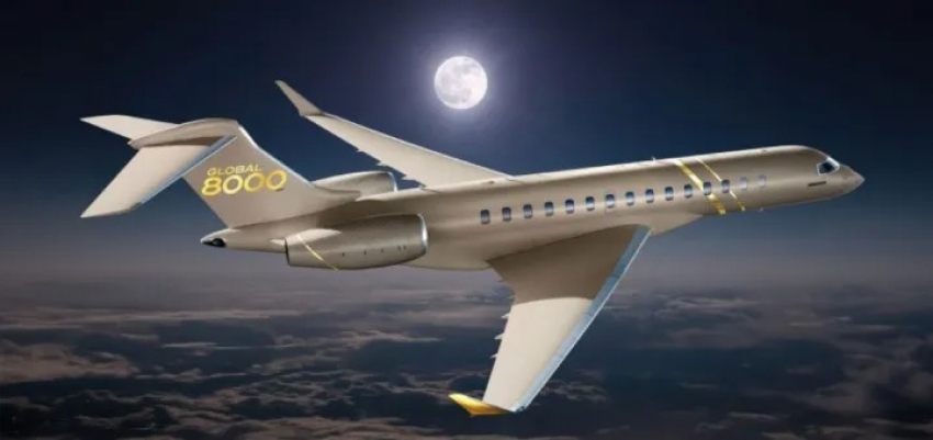 Bombardier presenta el Global 8000, el avi&oacute;n ejecutivo m&aacute;s r&aacute;pido