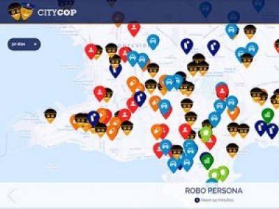 CityCop, el mapa de los delitos en Montevideo 