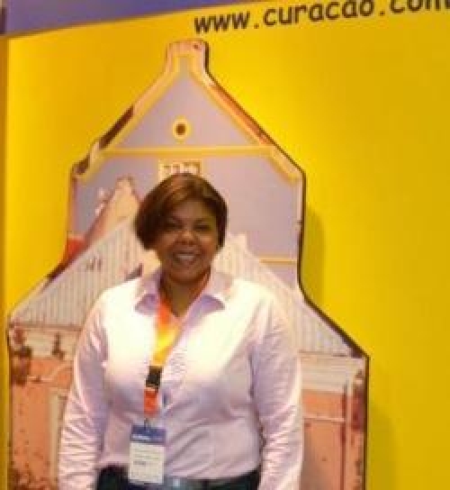 Camille Paz Rivero, jefa de ventas de la Oficina de Turismo de Cura&ccedil;ao