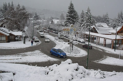 Buena nieve y mucha actividad en Villa La Angostura