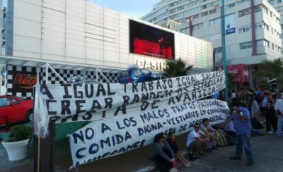 Protestas por despidos de Vidaplan S.A.