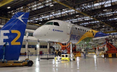 La brasile&ntilde;a Embraer redujo a 210 el n&uacute;mero de aviones que entreg&oacute; en 2017