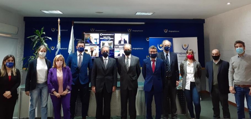 Autoridades del Ministerio de Turismo, la Administraci&oacute;n Nacional de Puertos y operadores de la industria tur&iacute;stica.