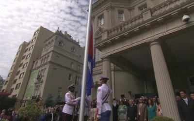 Cuba y EE.UU. reabren embajadas 54 a&ntilde;os despu&eacute;s