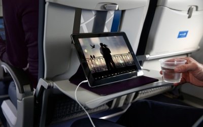 M&aacute;s entretenimiento a bordo de los aviones de United Airlines