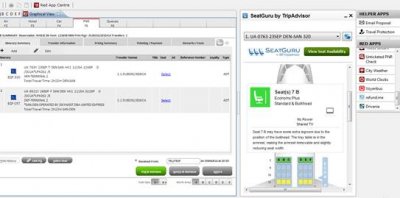 Sabre y TripAdvisor crean aplicaci&oacute;n SeatGuru para agencias de viajes