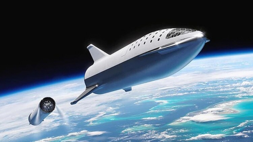 El cohete Starship de Space X