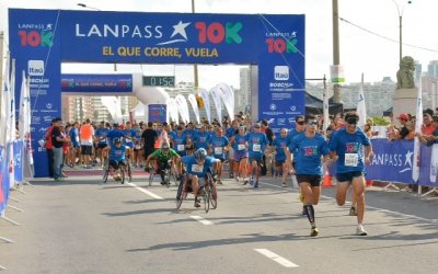 M&aacute;s de 3.000 personas participaron en la 10K LANPASS Uruguay