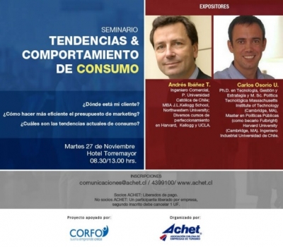 Seminario Tendencias &amp; Comportamiento de Consumo