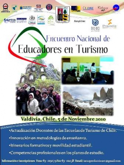 Masivo Congreso reunirá por primera vez en Valdivia a profesionales del Turismo