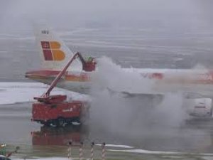 Tablets contra el engelamiento en los aeropuertos espa&ntilde;oles