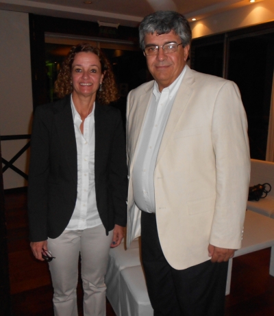 Leila Holsbach y Sergio Antonio Herrera