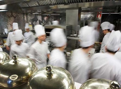 La cocina del restaurante Arzak