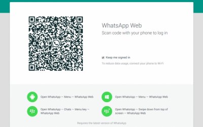 WhatsApp hizo oficial su versión para computadoras