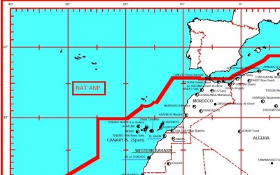 Problem&aacute;tica operativa y de seguridad del espacio a&eacute;reo de Canarias