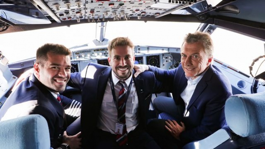 Macri afirm&oacute; que el Gobierno mantiene el desaf&iacute;o de que Aerol&iacute;neas sea una empresa "sustentable"