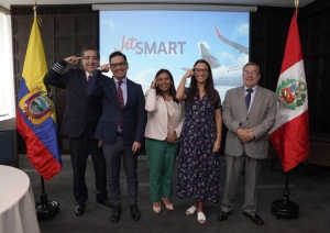 JetSMART se expande a su octavo país y aterriza en Ecuador