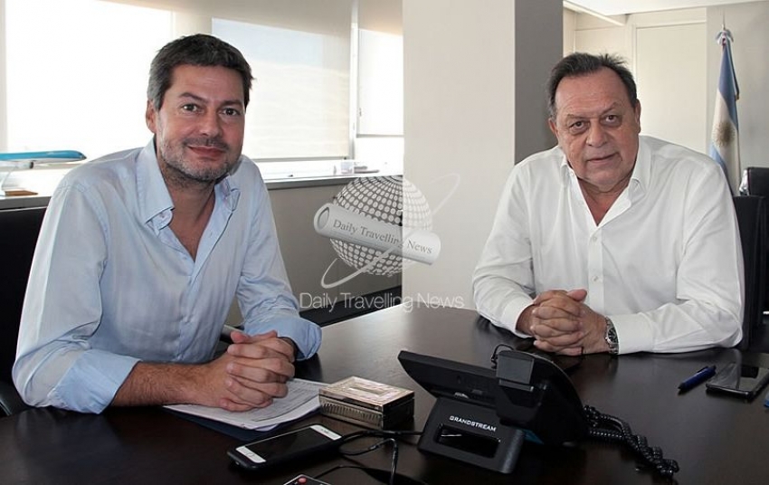 Mat&iacute;as Lammens  y Gustavo Santos.