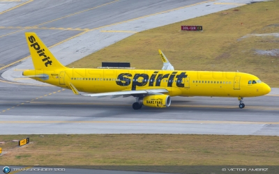 Nace bebé en un vuelo de Spirit Airlines