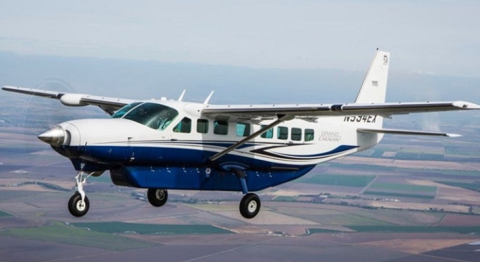 Cessna Caravan similar al involucrado en el accidente 