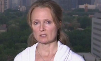 Sarah Bajac en entrevista con NBC.