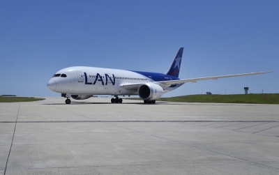 Latam Airlines incorpora el moderno Boeing 787 a la operación en Uruguay