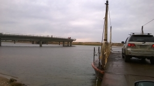 El último cruce en balsa