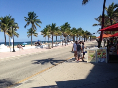 Fort Lauderdale: Las Olas, el viento y el sol