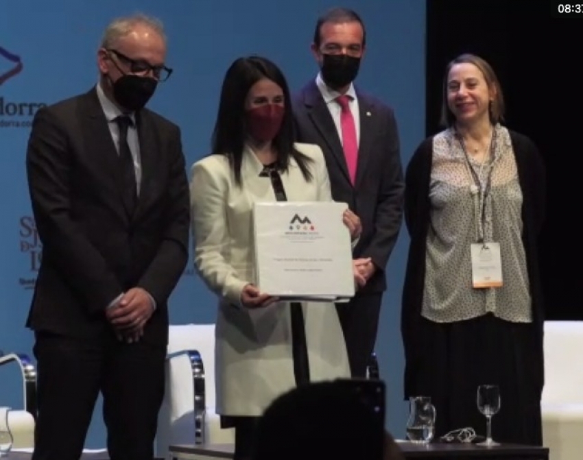 Ceremonia de clausura del XI Congreso Mundial de Turismo de Nieve y Monta&ntilde;a