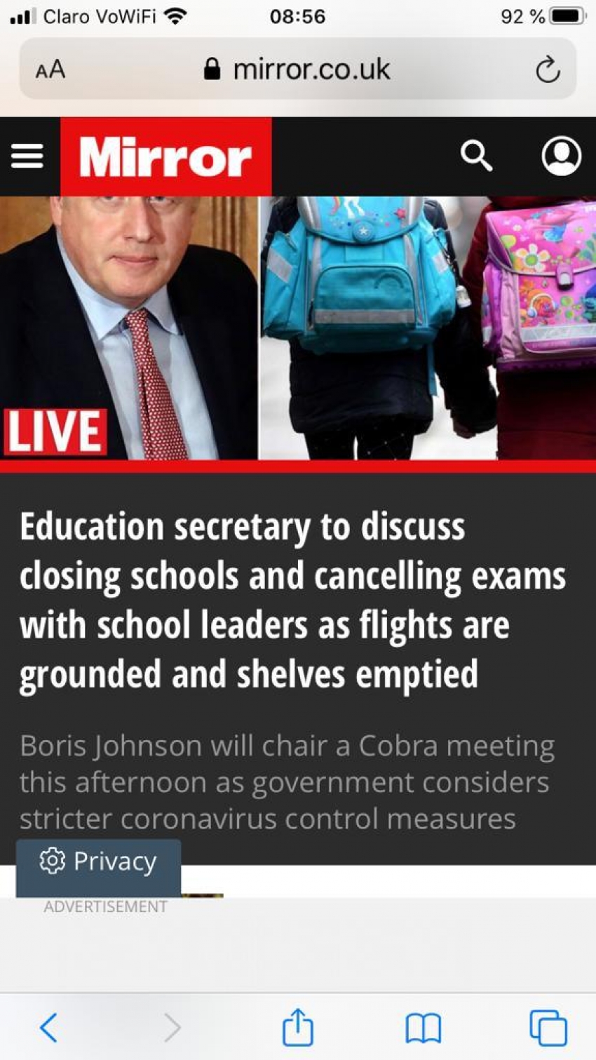 Las portadas de los peri&oacute;dicos del mundo