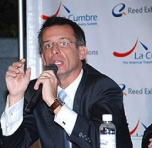 Gast&oacute;n Isoldi, director general de La Cumbre y director de desarrollo de negocios de Reed Travel Exhibitions