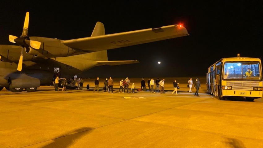 Uruguay: vuelo de repatriaci&oacute;n desde Asunci&oacute;n, Santa Cruz y Bogot&aacute;