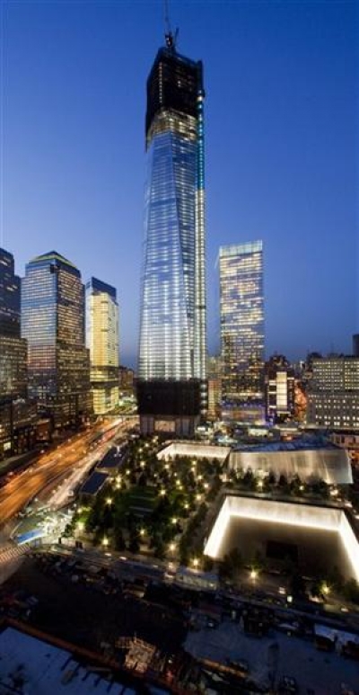  La torre 1 World Trade Center se terminará en 2014. Foto: AP 