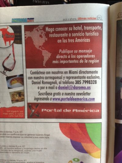 La corresponsal&iacute;a del PDA en Miami comenz&oacute; a difundir nuestro sitio