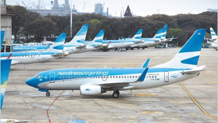 Aerolíneas Argentinas necesitará este año U$S 471:541.613,26