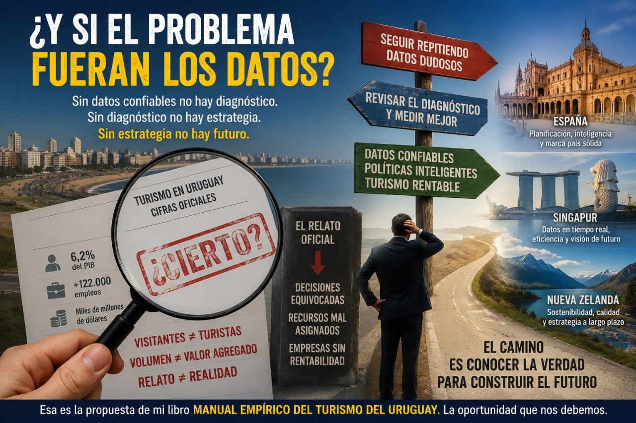 &iquest;Y si el problema fueran los datos?, si en vez de 3,6M de turistas son menos de 2???
