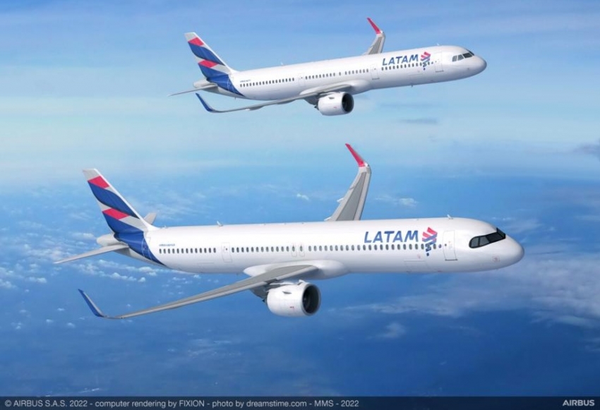 Latam Airlines refuerza su flota con un pedido adicional de 17 Airbus A321neo