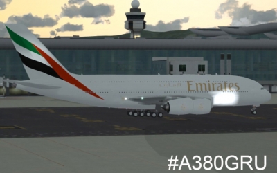 La llegada del Airbus A380 a San Pablo ser&aacute; transmitida en vivo