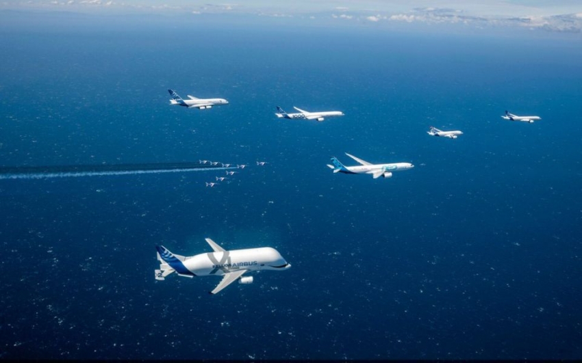 Airbus celebra 50 a&ntilde;os y durante 50 d&iacute;as mostrar&aacute; momentos claves del &ldquo;progreso pionero&rdquo;