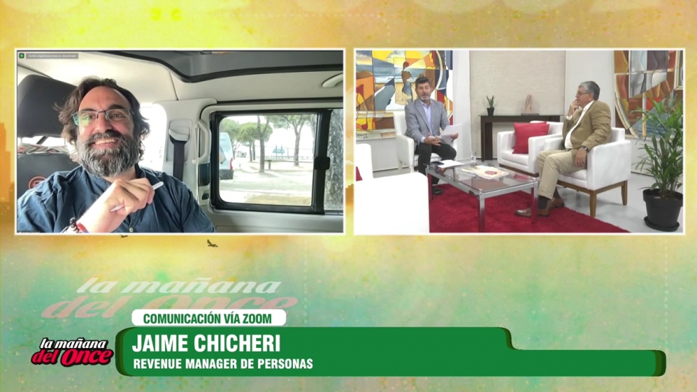 Jaime Chicheri entrevistado en Canal 11: &quot;El diagnóstico de la hotelería uruguaya lo haré allí&quot;