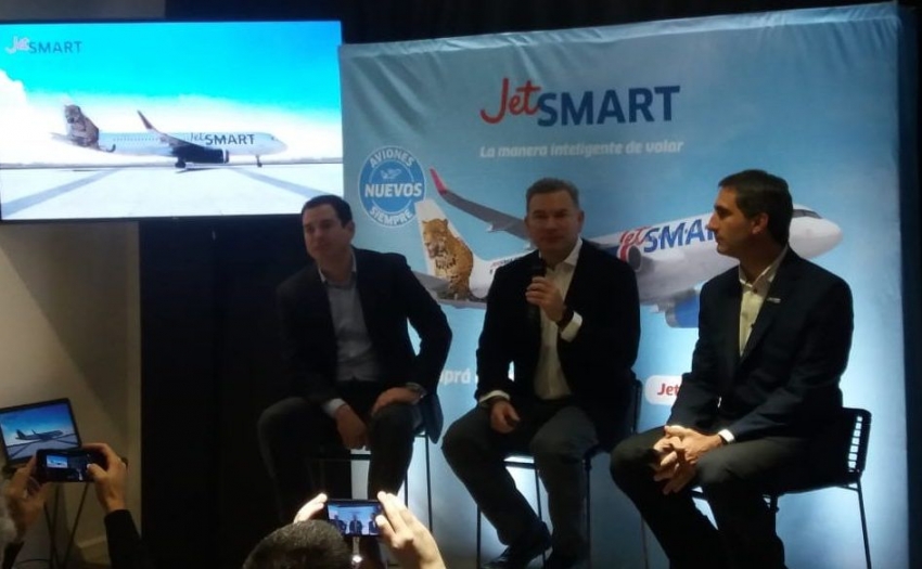 JetSMART duplica su flota en Argentina y anuncia cinco nuevas rutas dom&eacute;sticas