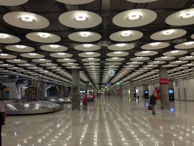 La T4 de Barajas, sencillamente espectacular