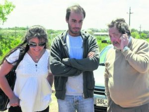 Sabrina Acevedo, Nicolás de los Santos y César Iroldi, el podio de la perseverancia.