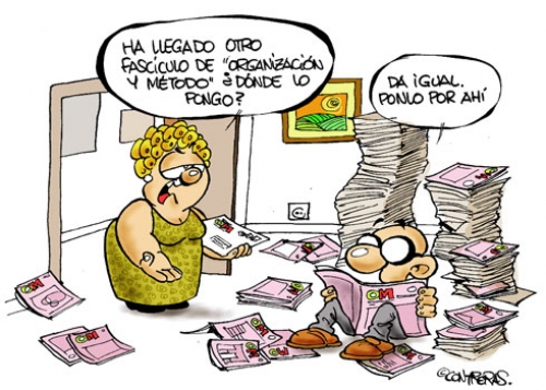 &iexcl;Basta!. Hay que organizarse, como en el cuento