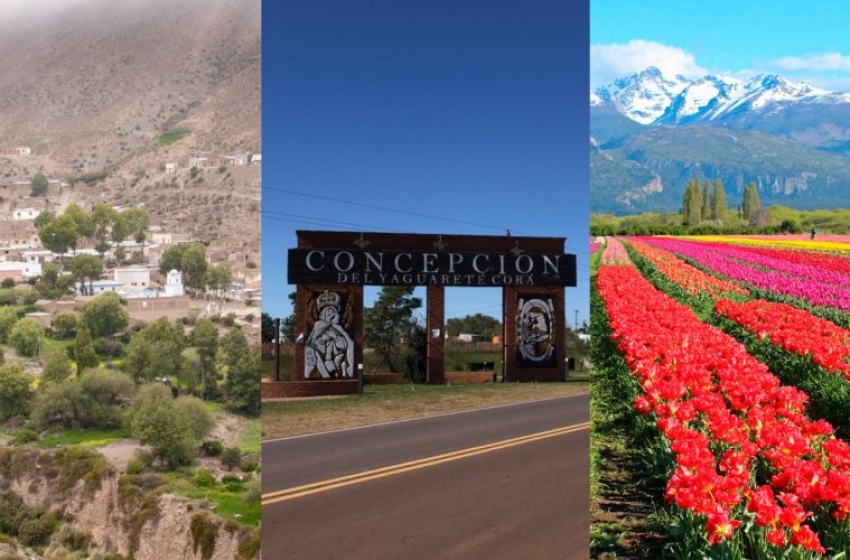 Tres pueblos de Argentina ternados en  #BestTourismVillages de la OMT
