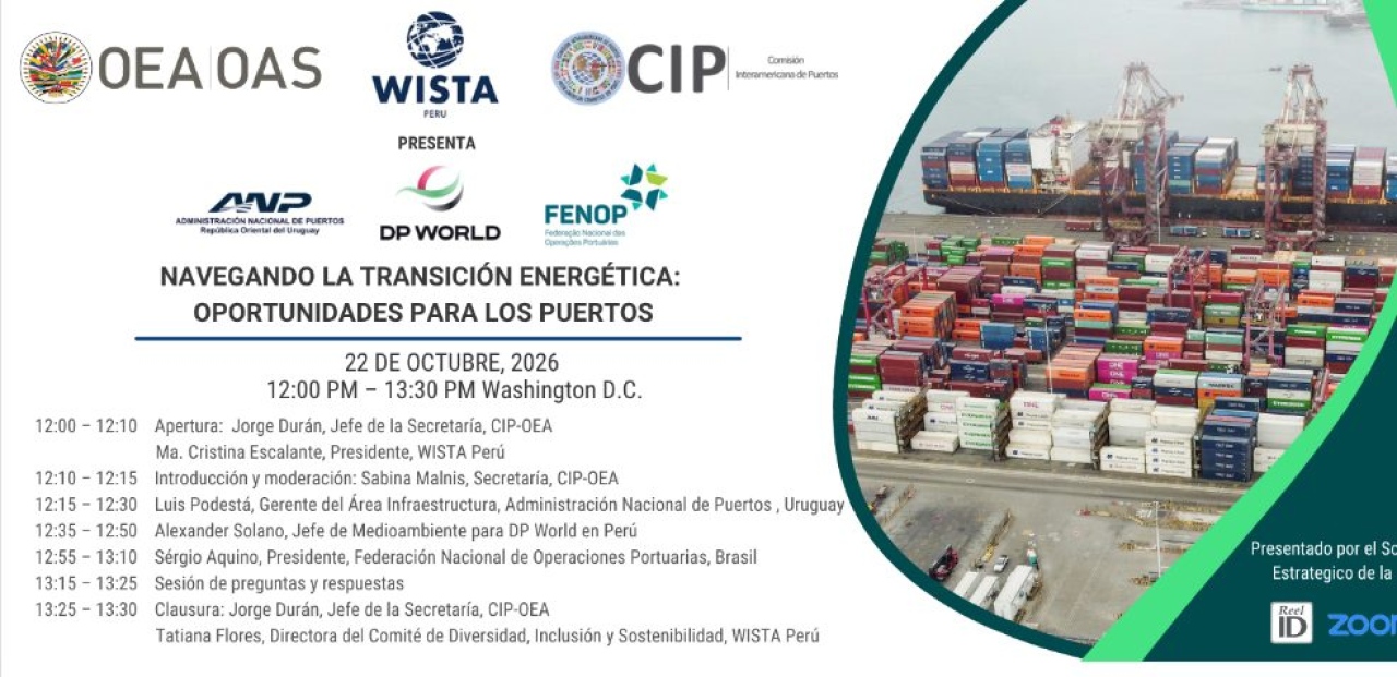 Puertos que se electrifican: Uruguay, Per&uacute; y Brasil