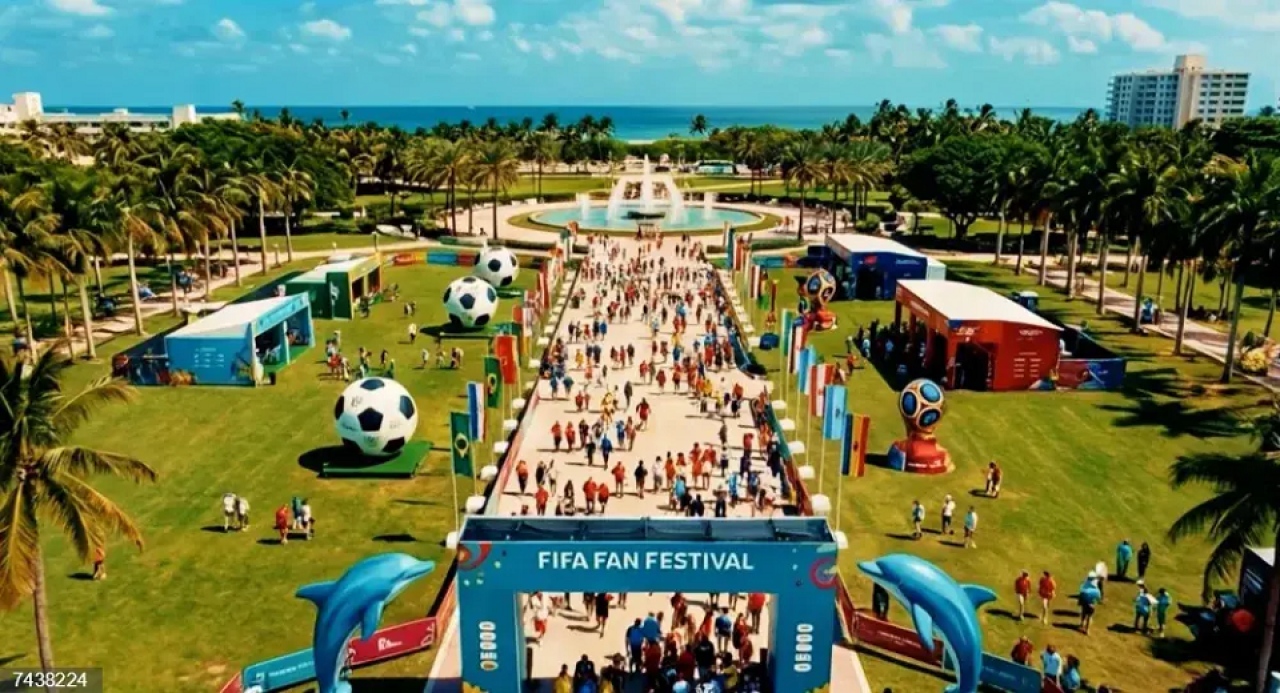 Miami presenta el FIFA Fan Festival: un recinto de 40.000 m2 con capacidad para 30.000 visitantes diarios