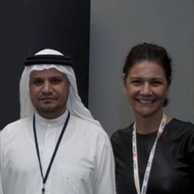 Hamad bin Mejren y Danielle Roman 