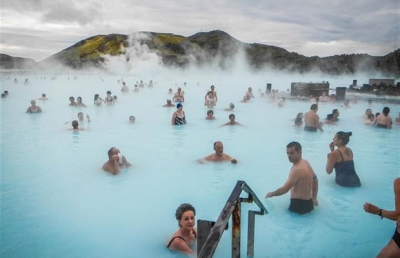 Las aguas termales, uno de los atractivos de Islandia
